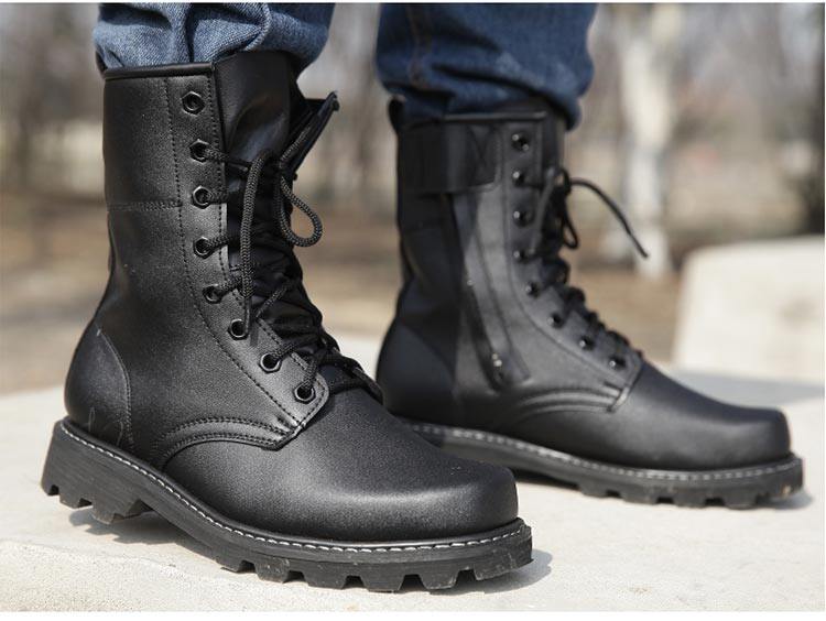 Boots militaires pour homme - porter - Ref 1396877 Image 19