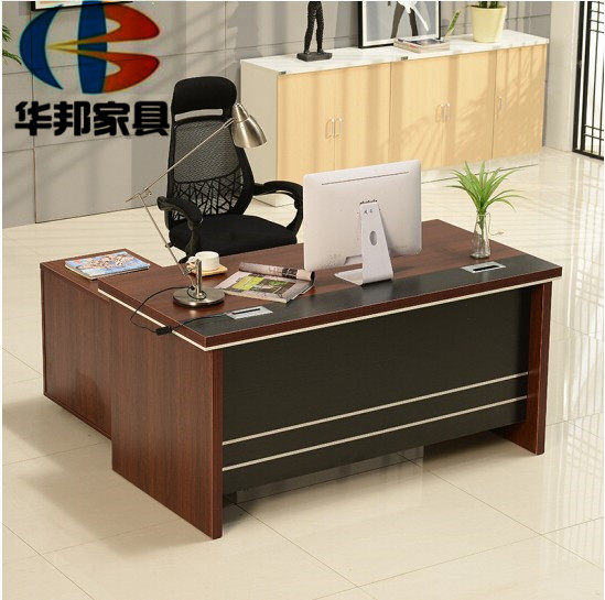 Desk Simple Modern Boss Desk Single Supervisor Desk With Cabinet Office Furniture Executive Desk Fashion Manager Desk