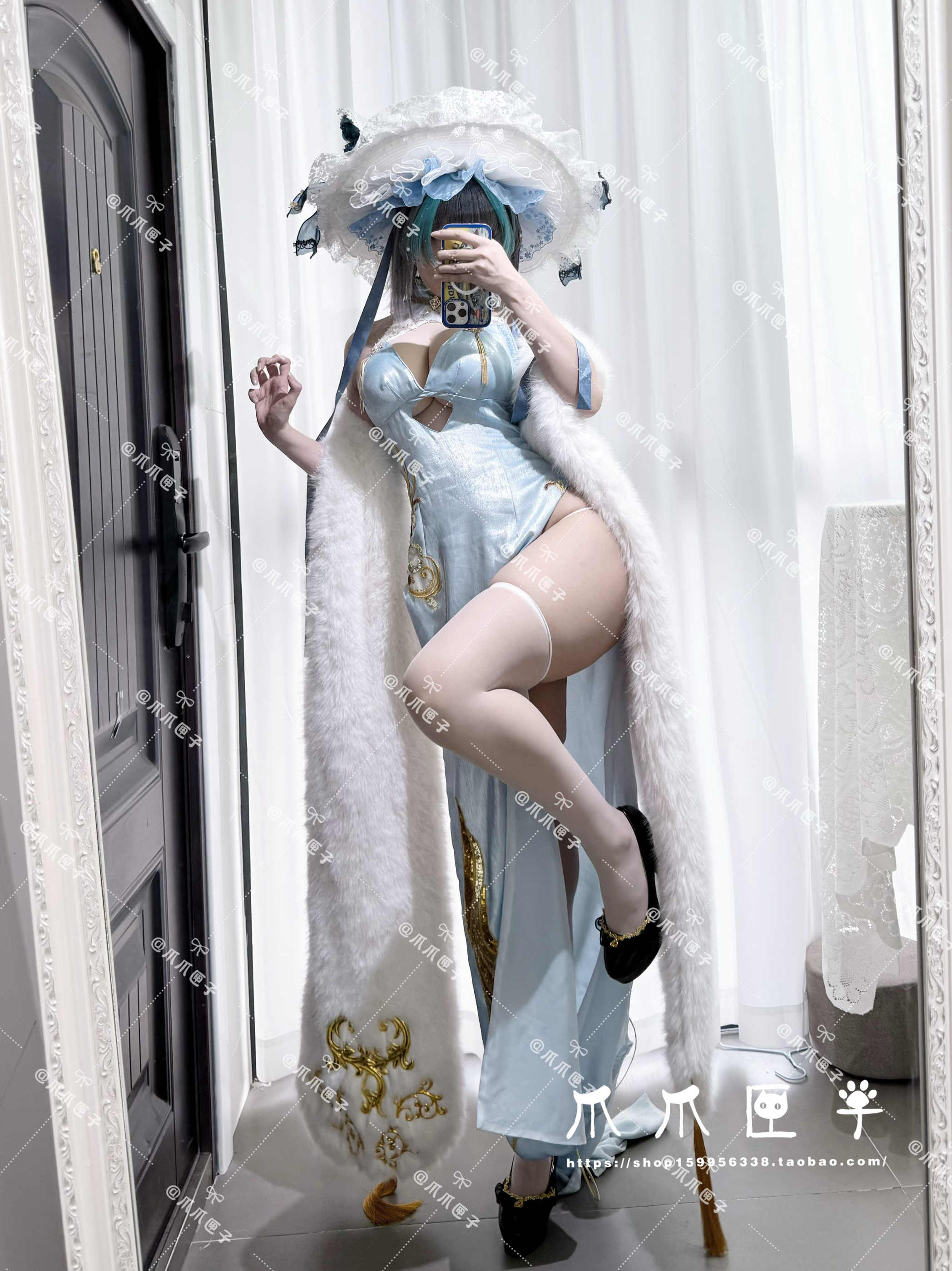 爪爪匣子　コスプレ衣装 爪爪匣子】碧藍航線cos 小柴郡貓貓cosplay定製