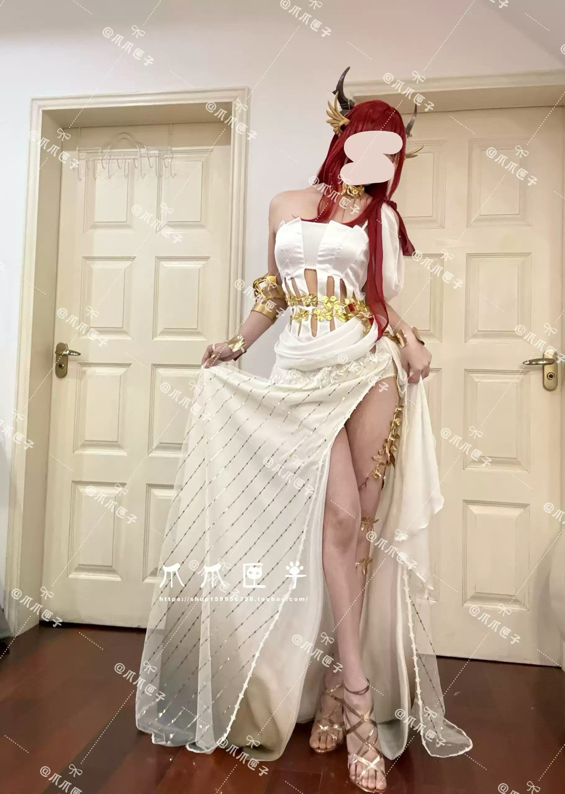 爪爪匣子】碧藍航線柴郡旗袍廢稿cosplay定製-淘寶Taobao | 天貓Tmall