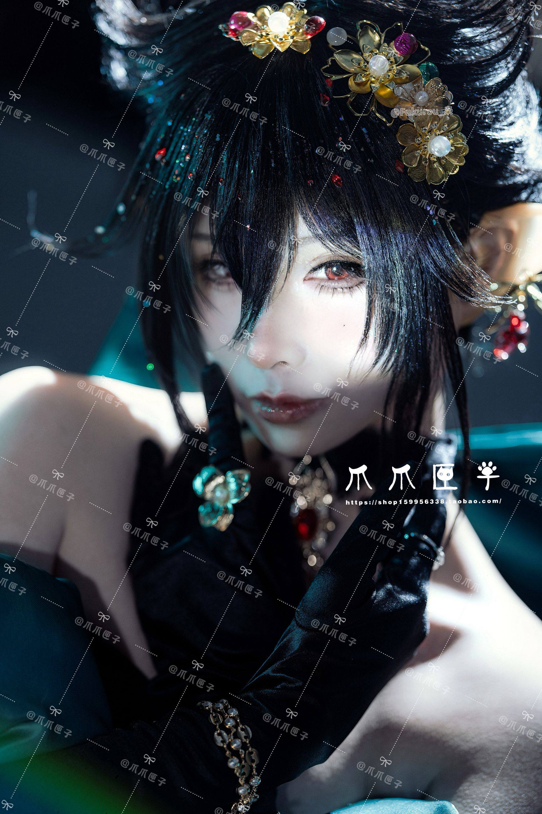 爪爪匣子】碧藍航線柴郡cos禮服冰雪公主廢稿cosplay定製-淘寶Taobao