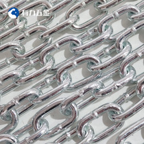 Traffic warning iron chain galvanized chain protection chain isolation traffic facilities chain