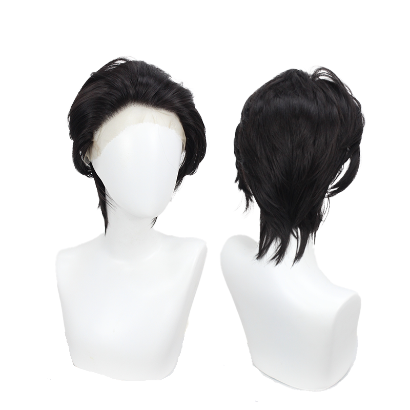 [Fire Rebirth] Men's Front Lace Big Back Retro Costume Style Fashionable Wig