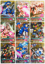 Gundam next-generation battle card 03 bullets CP flash card Susanoo Reborn Gundam Age-2 Gold Card