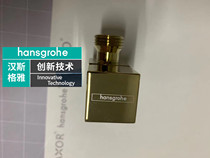 hansgrohe all copper angle valve Silver Black gold stop valve washbasin faucet inlet pipe switch basin