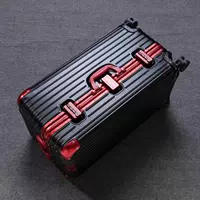 Черный с красным [износостойкая утолщенная пластина] полностью алюминиевая спортивная версия