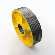 Kone elevator reverse rope pulley car bottom wheel guide wheel counterweight wheel diameter 330mm420mm*6*8 freight collect