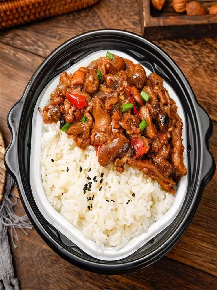 Zor Self-Heating Pot Rice Instant Food Sausage 10 Boxes Lazy Person's Clay Pot Rice Self-Heating Small Stove Whole Box