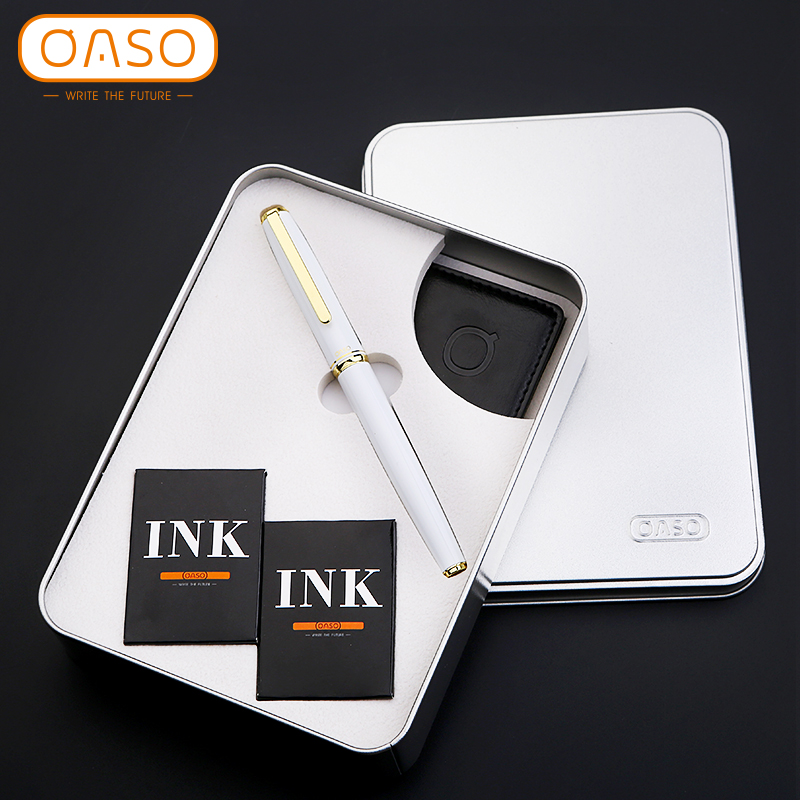 Youshang pen laptop protection set Ink sac Ink blocker Gift box for men and women business office students with word practice