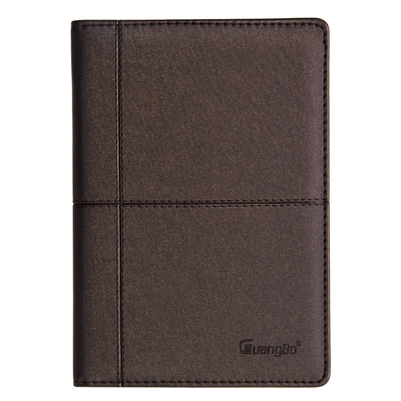 Guangbo 25K120 pages notepad leather notebook diary office stationery GBP0619