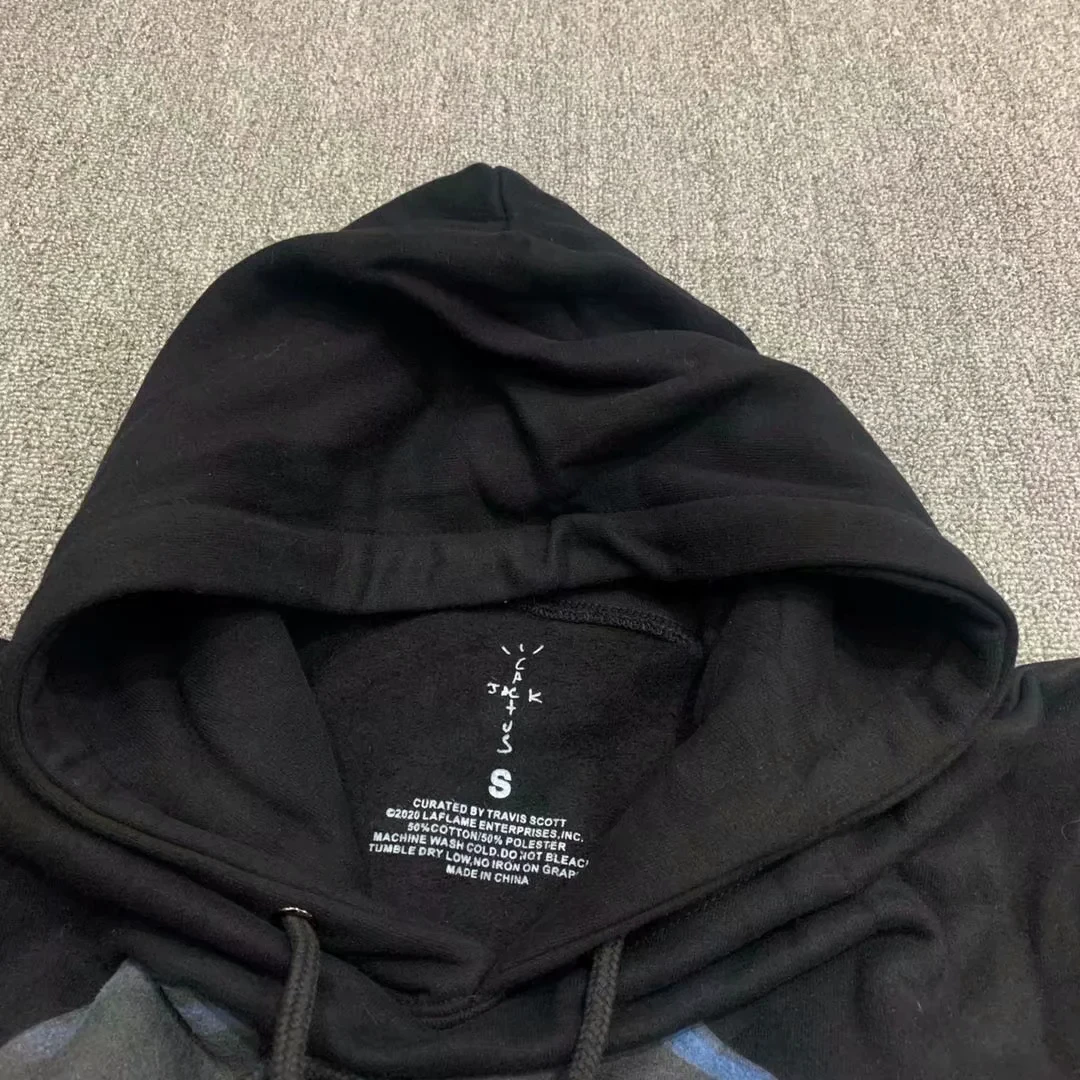 Travis SCOTT той же Cactus Jack Corrupted PS совместная игровая машина портретный свитер