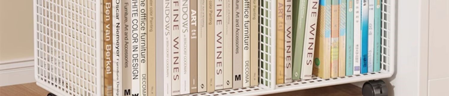 Mobile Under Desk Storage Cart with Rolling Wheels - Detail image 2