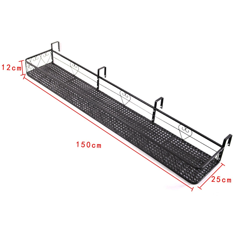 kệ treo cây cảnh ban công Bệ cửa sổ giá treo hoa ban công treo cạnh cửa sổ giá hoa lan can sắt mọng nước chậu hoa ngoài cửa sổ móc treo cửa sổ kệ trồng cây ban công chung cư 