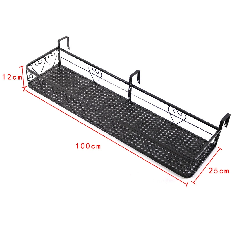 kệ treo cây cảnh ban công Bệ cửa sổ giá treo hoa ban công treo cạnh cửa sổ giá hoa lan can sắt mọng nước chậu hoa ngoài cửa sổ móc treo cửa sổ kệ trồng cây ban công chung cư 