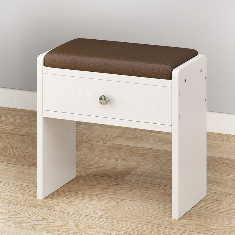 Small Stool Home Creative Mesh Red Wooded Stool Small Chair Nordic Sofa Bench Modern Brief Bench Makeup Stool