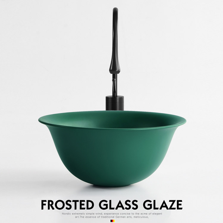 Creative countertop basin designer toilet washbasin ceramic washbasin single sink round countertop washbasin