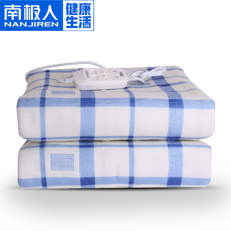 South Pole Man electric blanket Double double cut thermoregulation single electric blanket No dormitory Students Female Male Safety Radiation Home