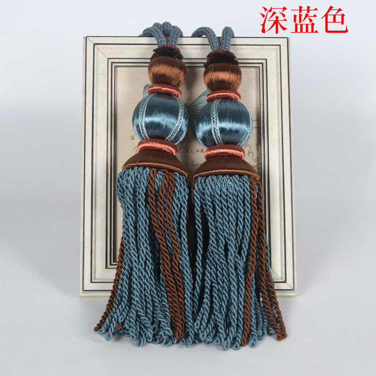 Curtains with curtain buckle curtain hanging ball curtain accessories hook and curtain decoration