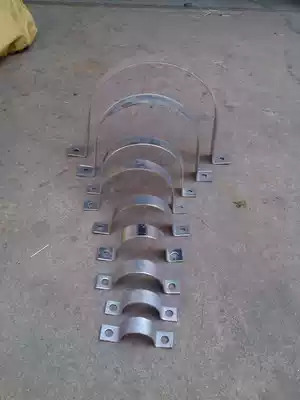 Sign dedicated hoop clamp tie 50 60 76 89 114 140 159 219 273 can be customized