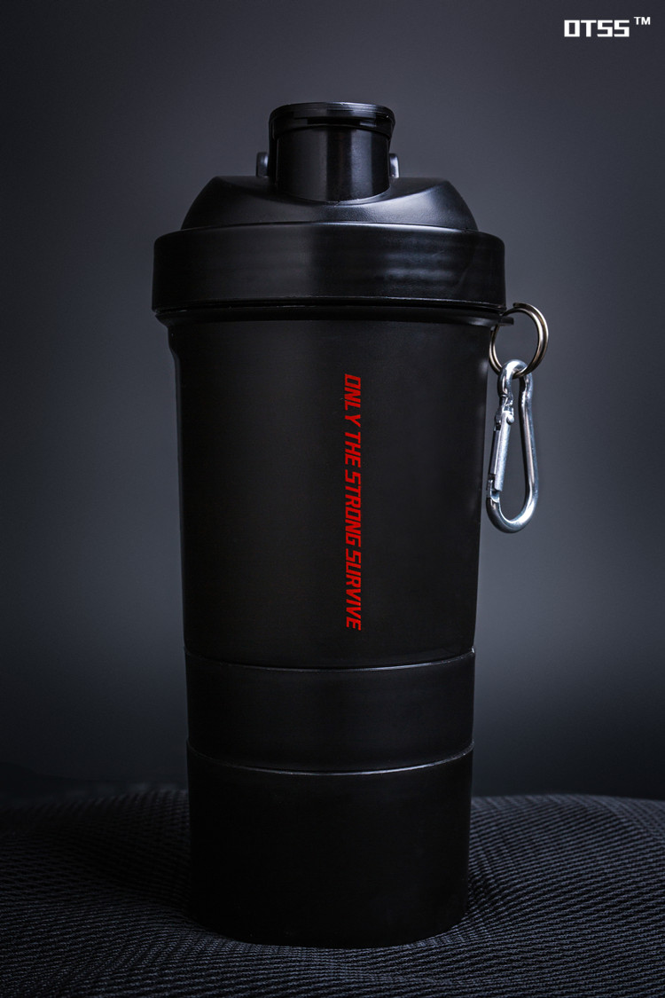 OTSS tùy chỉnh chuyên nghiệp thể dục thể thao chuyên nghiệp bột protein lắc cốc uống ba lớp cốc khuấy cốc thể thao 	bình nước thể thao gym