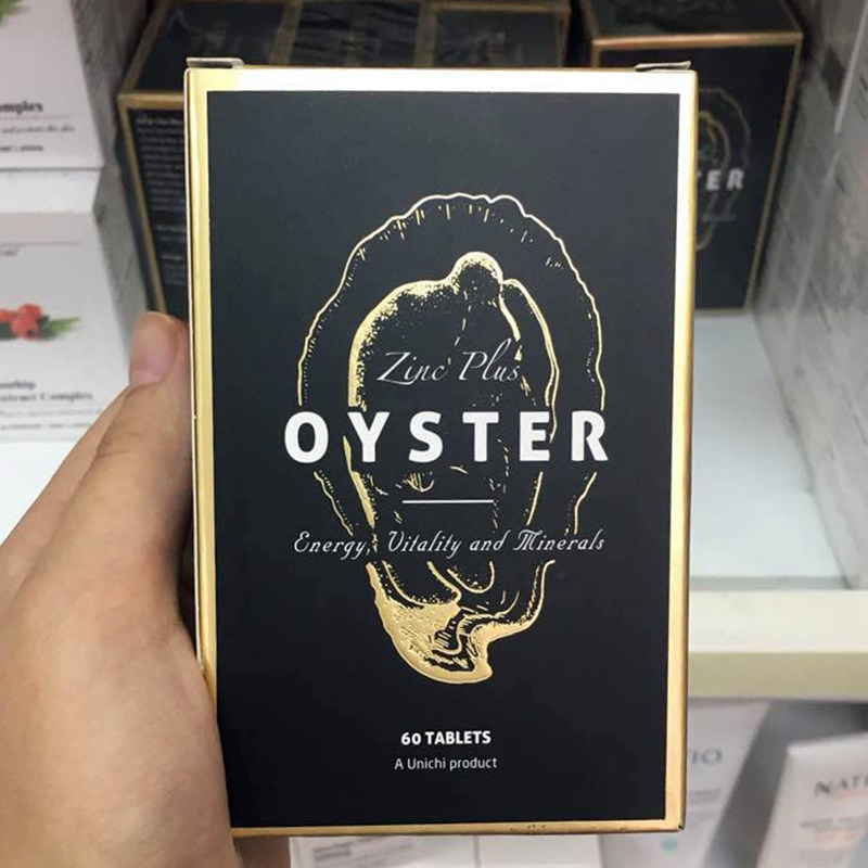 Xiaojing Australia Unichi raw oyster essence capsule 60 Deep Sea Oyster Flakes Supplements Zinc sperm vitality Male physical strength