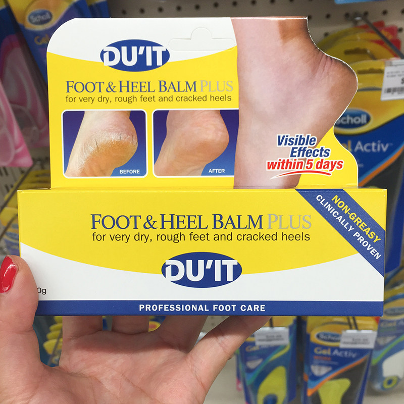 Australian direct mail Duit First aid footed film Death to the old cocoon foot film tender foot anti-crack and nourish the foot cream 50g