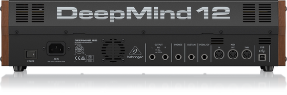 Bingo Behringer DeepMind12D12톤 아날로그 데스크탑 신디사이저 모듈