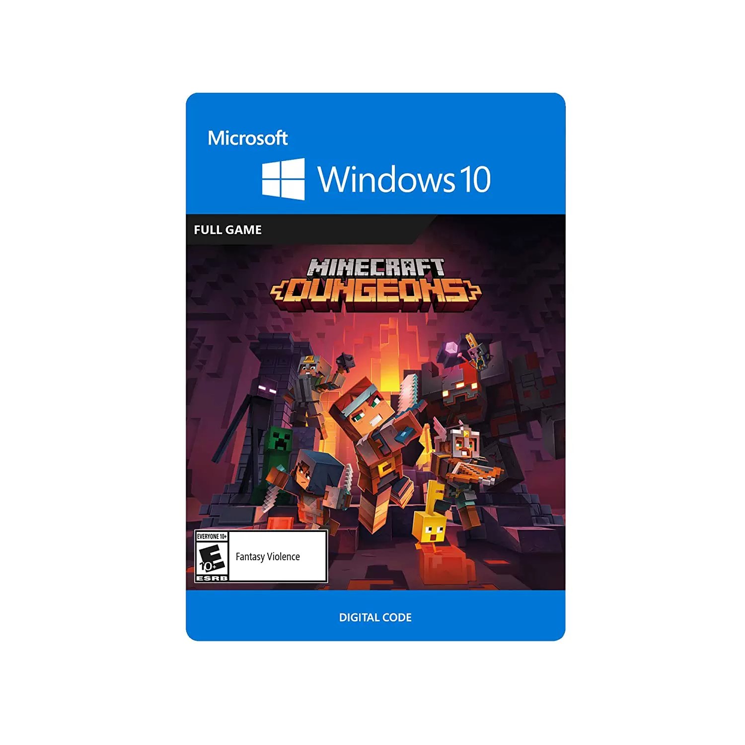 Win 10 Xbox Мой Мир подземелья Minecraft Подземелья Стандартное издание Герои издание