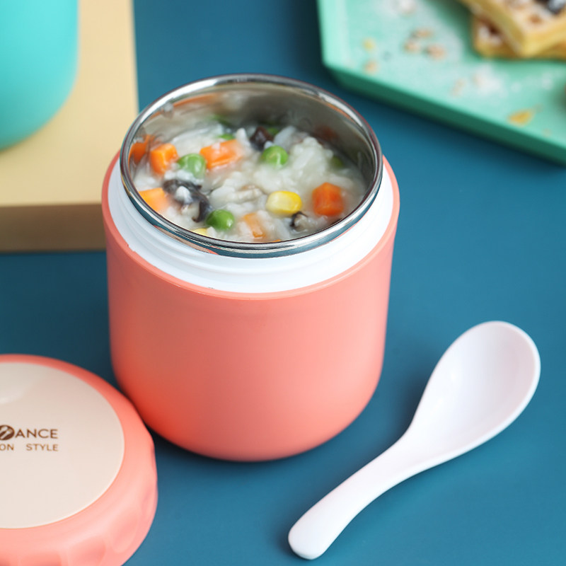 Soup Cup seal with lid portable office Mini insulated keg lunch box Breakfast cup of microwave Children's congee cup