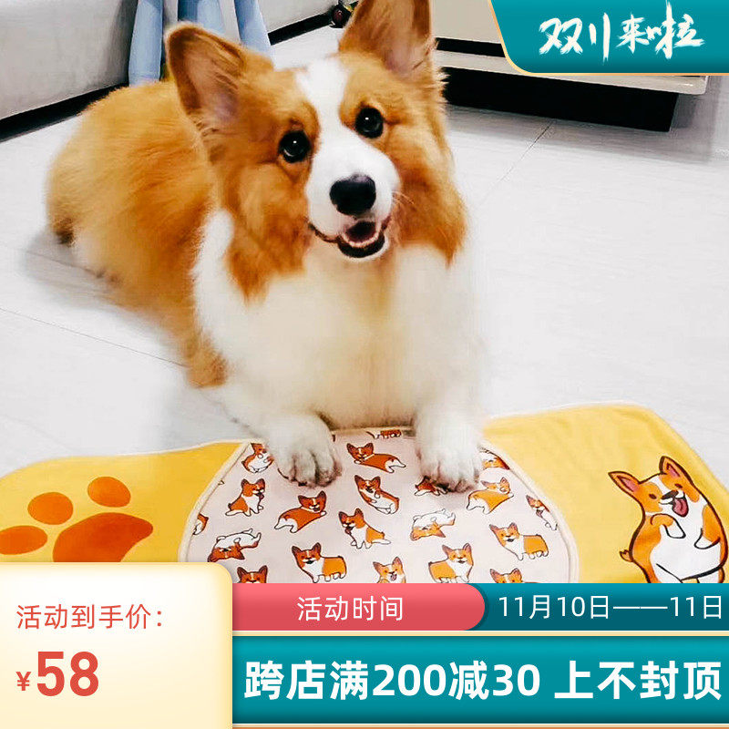 Taiwan Purrfect pet cat dog super soft instant suction towel wipe face wipe foot square glove towel