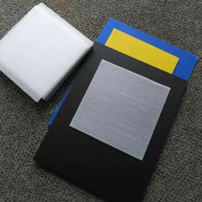 Photovoltaic cell transparent hollow board packaging gasket Silicon wafer packaging separator 3mm white pp Wantong board