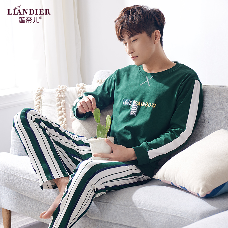 Pyjama mixte en Coton à manches longues - Ref 2988535 Image 4