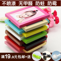 Photo frame hanging wall 5 6 7 8 10 12 inch creative photo wall diy wedding dress Children small picture frame wall patch swing table