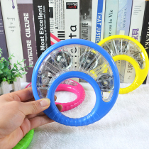 Childrens rattle handbell musical instrument kindergarten special Orff percussion instrument music dance performance hand tambourine