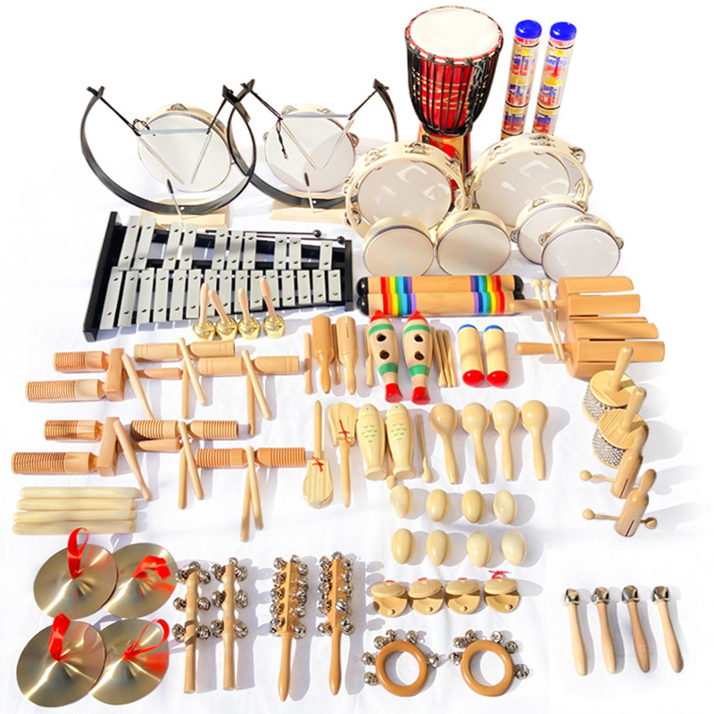 Orff Instruments Set 🎶 A complete set of orff musical instruments will let your child grow ...