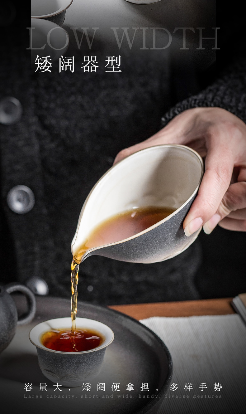 And fair hall ceramic tea cup home points is large And small tea tea kungfu tea set sea fair cup