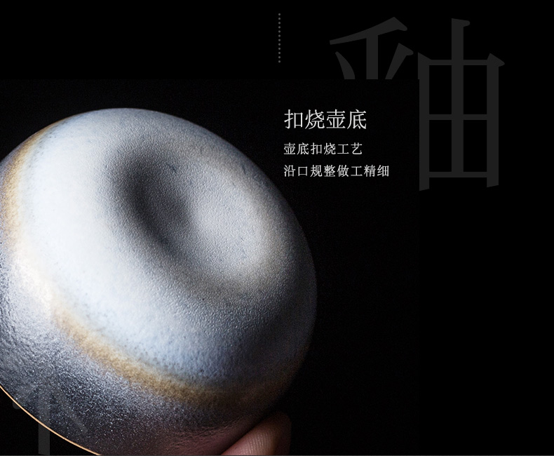 And hall of dielectric film crack cup travel kung fu tea set is suing portable a pot of three cups of Japanese ceramics