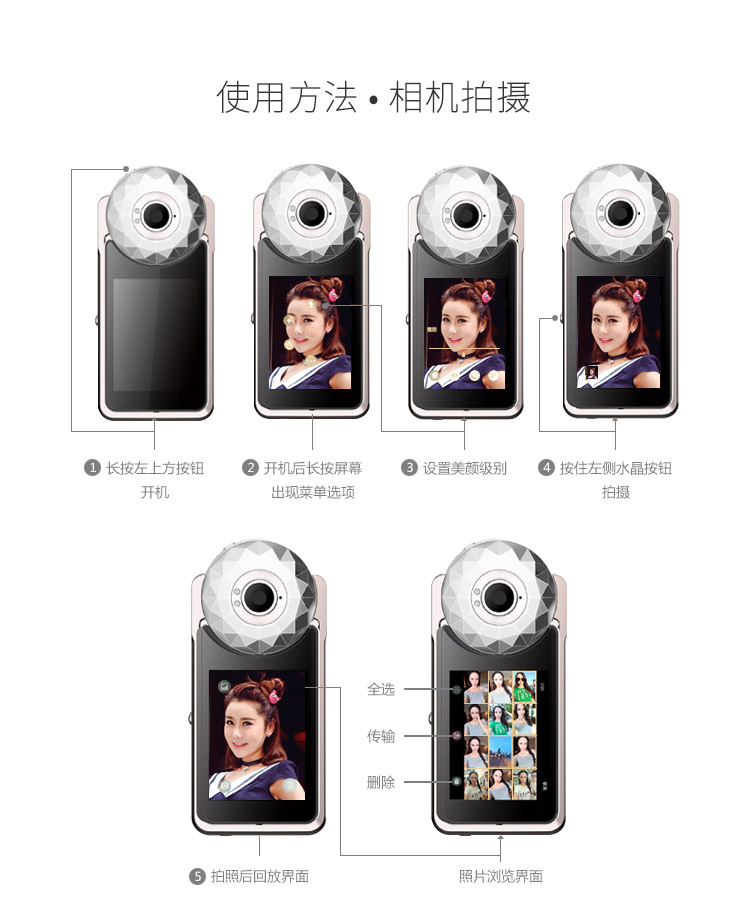 Gửi thẻ nhớ 8G dooraa / dora tự hẹn giờ làm đẹp máy ảnh kỹ thuật số HD du lịch tại nhà WIF - Máy ảnh kĩ thuật số máy ảnh instax mini 11