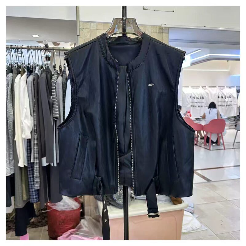Protein Leather Vest