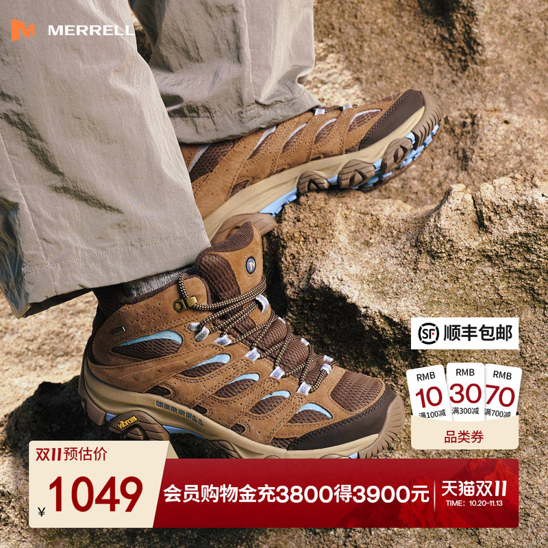 Merrell Moab3 Gtx Professional Waterproof Mid-Top Hiking Shoes for Men and Women, Outdoor Wear-Resistant Off-Road Hiking Shoes Merrell Moab3 Gtx Professional Waterproof Mid-Top Hiking Shoes for Men and Women, Outdoor Wear-Resistant Off-Road Hiking Shoes