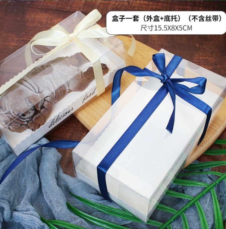 3D Silicone Shar Pei Mousse Mould Box Dirty Dog Net Red Small Dog Cake West Point Baking Box - Tự làm khuôn nướng các loại khuôn làm bánh