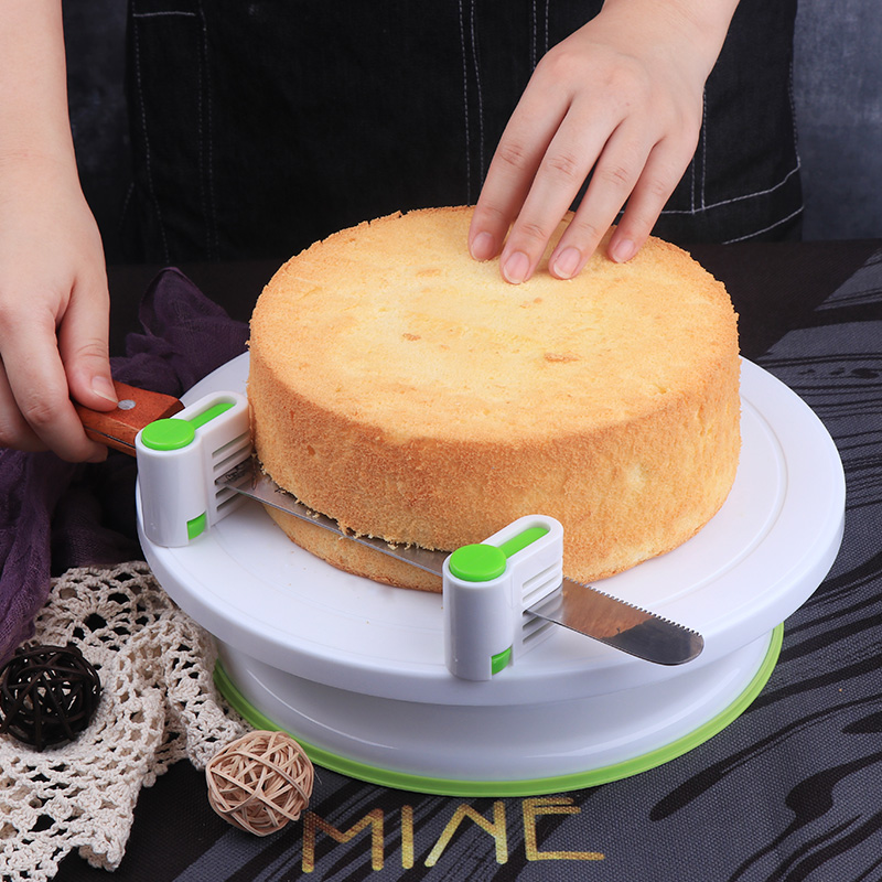 Cake turntable plaster mounting turntable professional birthday cake tool set complete household base turntable