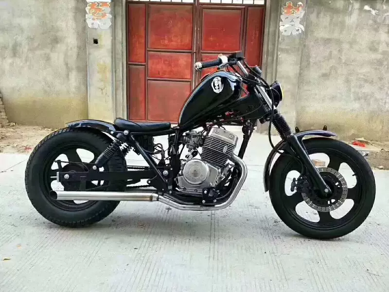 Retro Prince xe máy bobber zero zero xe máy 150CC 250CC xe sửa đổi retro có thể được tùy chỉnh - mortorcycles