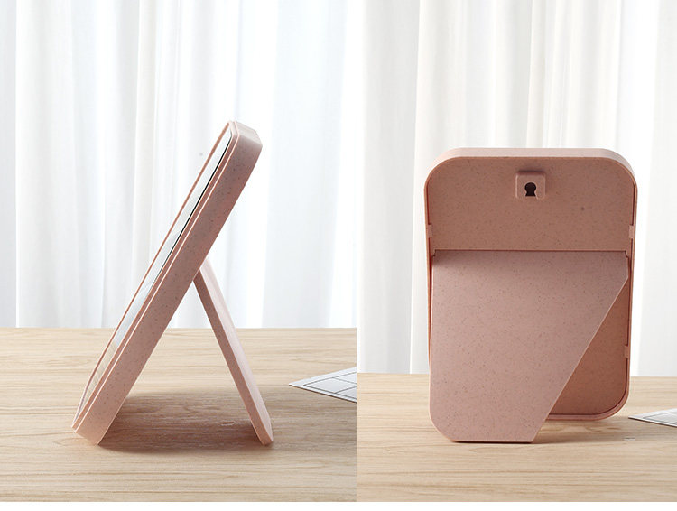 Зеркало Зеркало Зеркало для макияжа складной портативный стол портативный HD общежитий Принцесса девочка размер нет. настольное зеркало Mrun