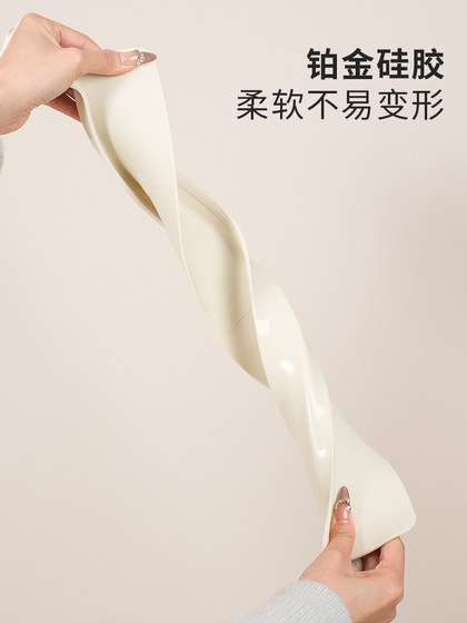 水槽挡水板厨房洗菜洗碗池水池洗手盆台面防溅水挡板垫硅胶隔水条