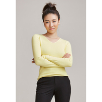 As soon as possible SHAPE Wang Xiaos private clothes Spring new cotton slim-fit knitwear All-match bottoming solid color sweater top