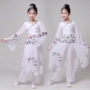 Mới trẻ em trang phục khiêu vũ cổ điển cô gái ô múa khiêu vũ biểu diễn trang phục múa quốc gia cô gái thanh lịch - Trang phục shop đồ trẻ em
