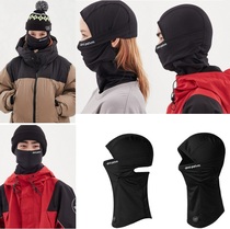 1920DIMITO Korean ski face mask mens and womens single and double board black windproof collar cover quick-drying thin section