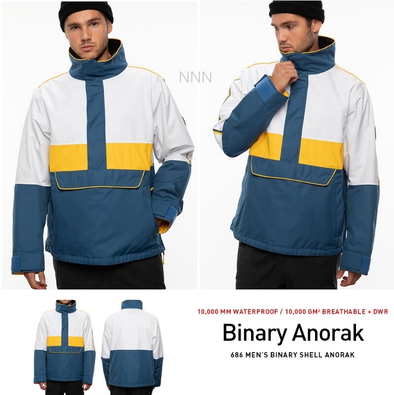 (NNN) 20 21686 BINARY SELL ANORAK Korean ski suit jacket blouse waterproof