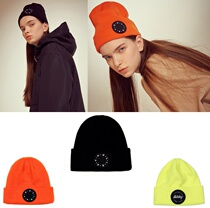 HOLIDAY Korean ski hat knitted hat winter line cap men and women same warm windproof ear protection lemon green
